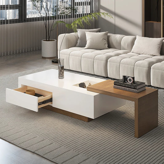 Stylish Extendable Table - 124 cm L x 60 cm W x 38 cm H | Timber Land Home Furniture