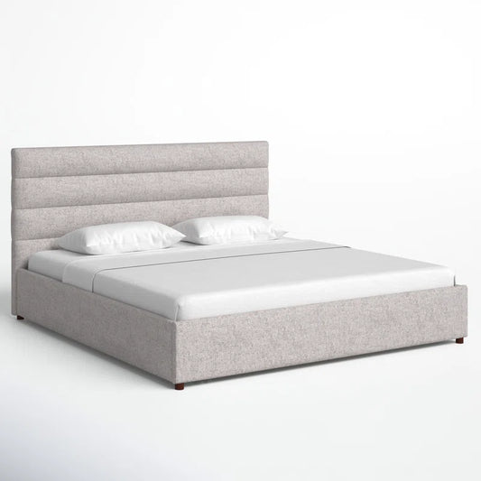 Takio – Plush Upholstered Headboard and Sturdy Frame - Timber Land Home Furniture