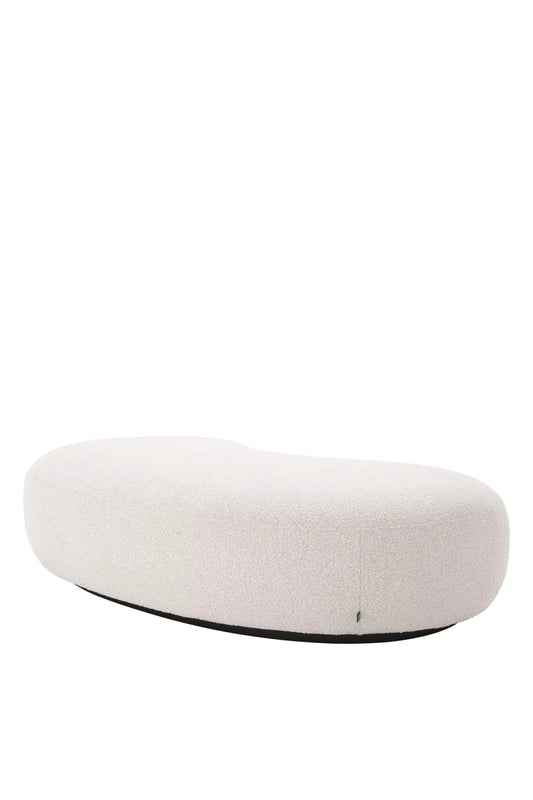 Elegant Bean-Shaped Bench – 180 x 95 x H. 44 cm - Timberland Home Furniture