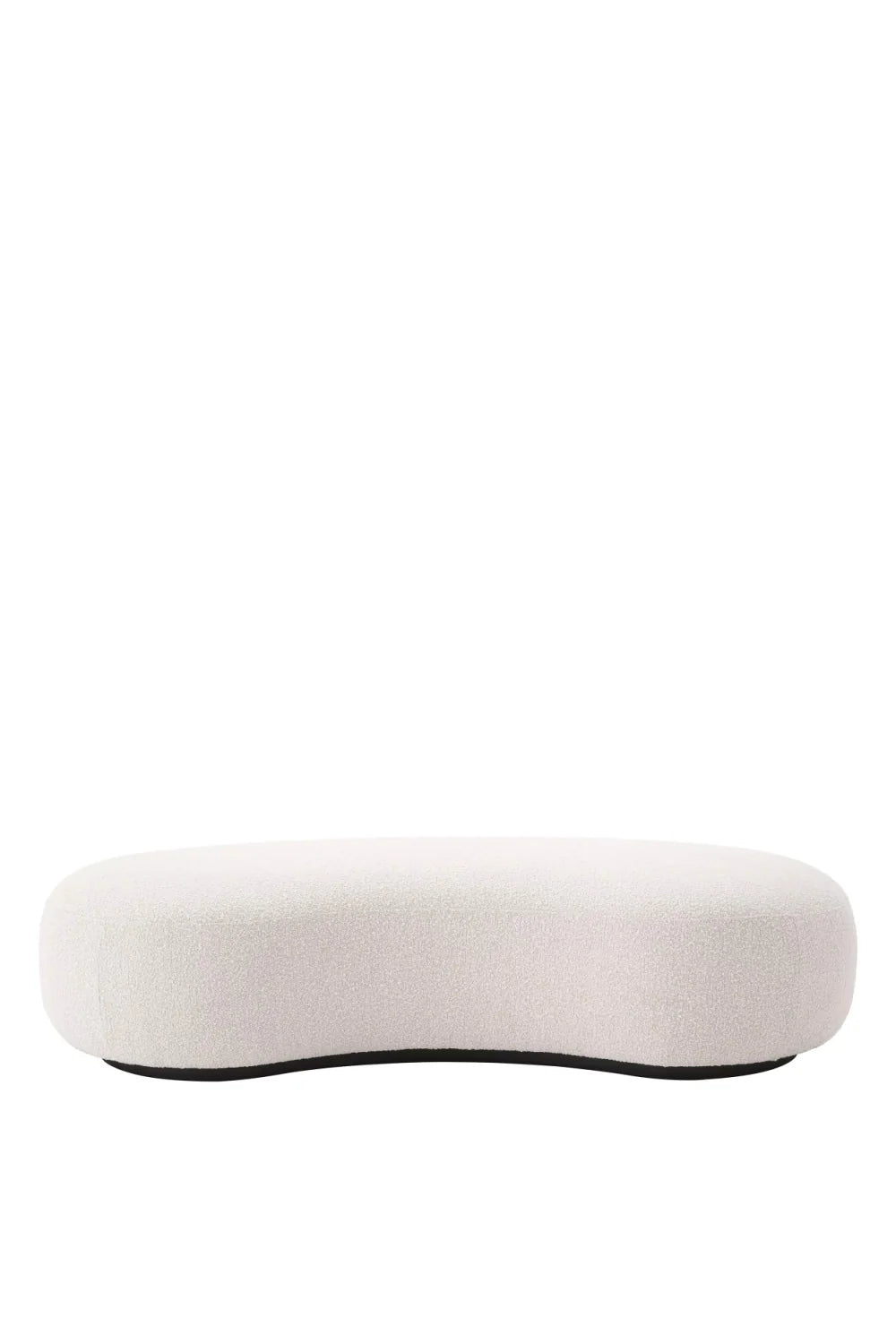 Elegant Bean-Shaped Bench – 180 x 95 x H. 44 cm - Timberland Home Furniture