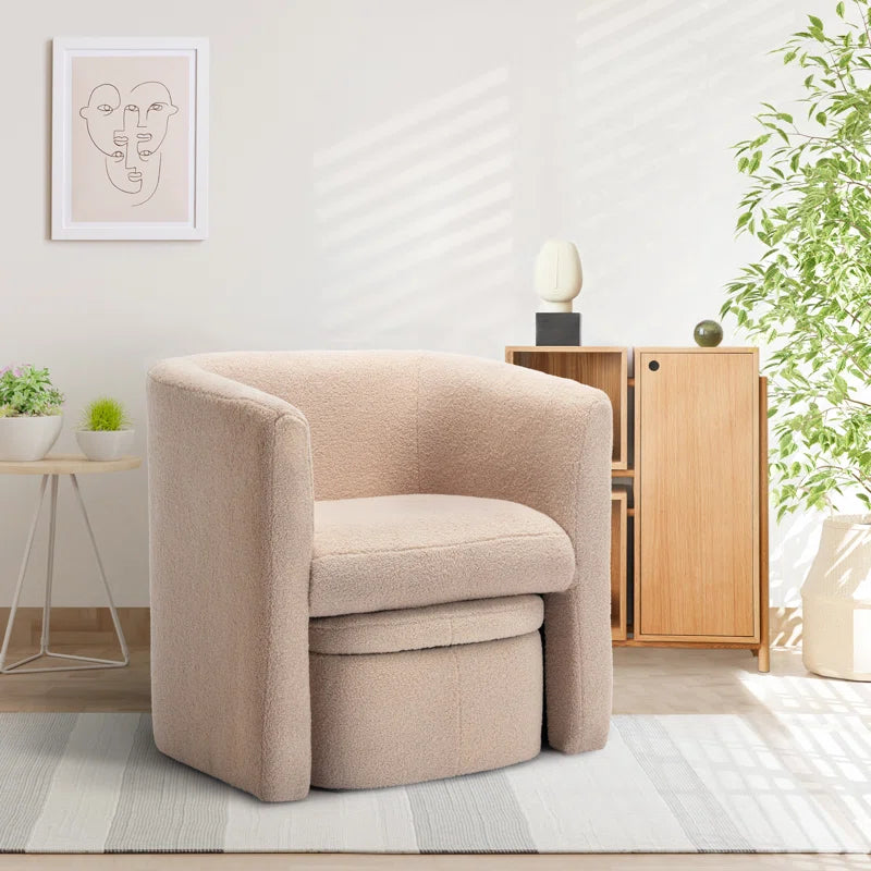 Multifunction Accent Chair with Ottoman and Storage by Timber Land Home Furniture – Stylish, Space-Saving, and Comfortable