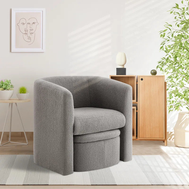 Multifunction Accent Chair with Ottoman and Storage by Timber Land Home Furniture – Stylish, Space-Saving, and Comfortable