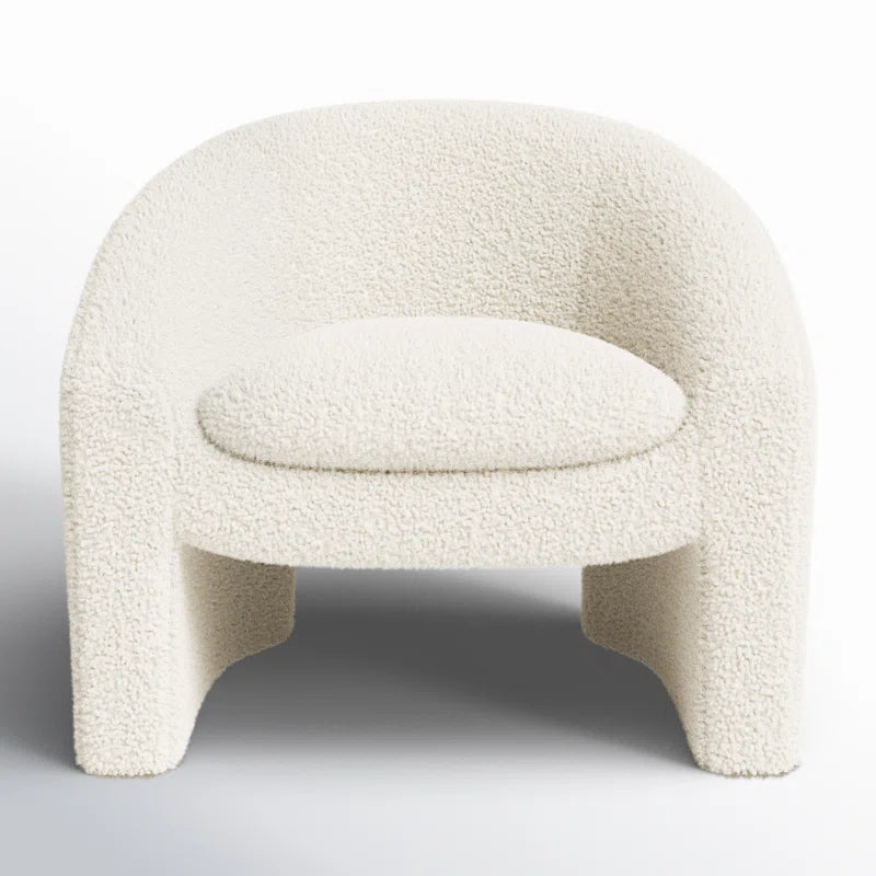 Emmie Bouclé Chair – Cozy, Modern Accent Seating - Timber Land Home Furniture