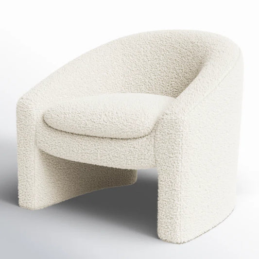 Emmie Bouclé Chair – Cozy, Modern Accent Seating - Timber Land Home Furniture
