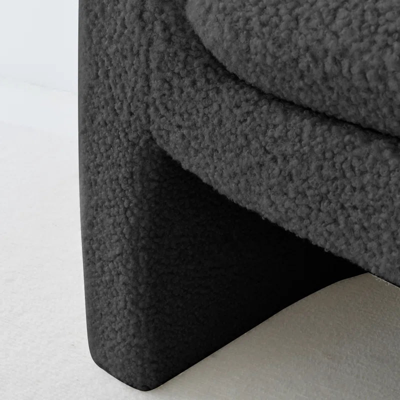 Emmie Bouclé Chair – Cozy, Modern Accent Seating - Timber Land Home Furniture