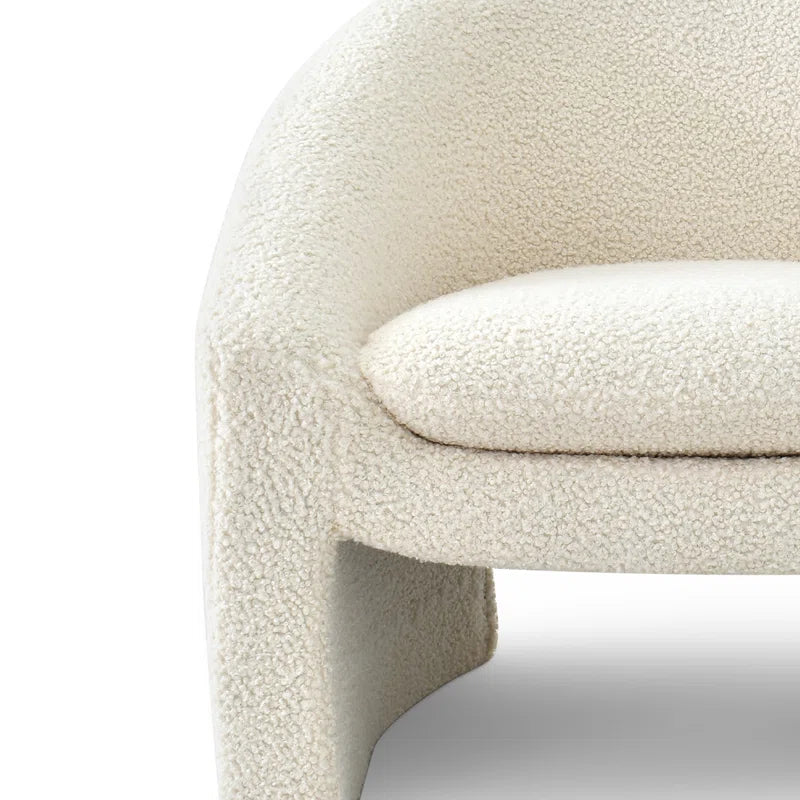 Emmie Bouclé Chair – Cozy, Modern Accent Seating - Timber Land Home Furniture