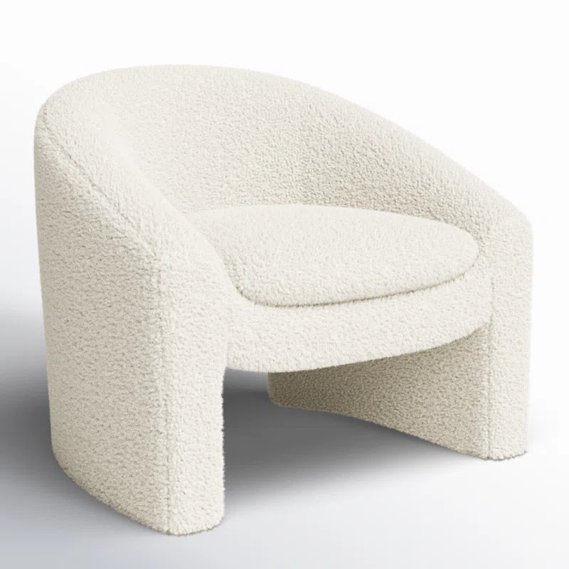 Emmie Bouclé Chair – Cozy, Modern Accent Seating - Timber Land Home Furniture