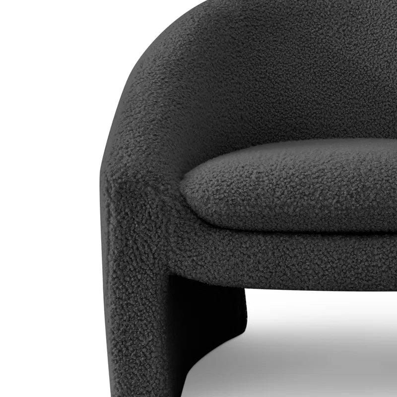 Emmie Bouclé Chair – Cozy, Modern Accent Seating - Timber Land Home Furniture