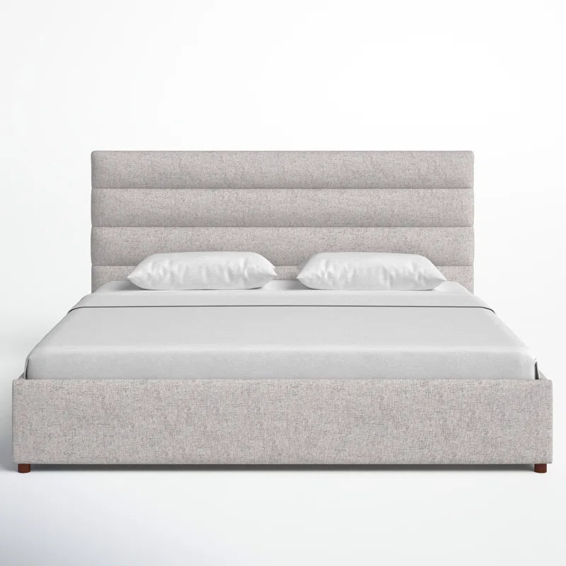 Takio – Plush Upholstered Headboard and Sturdy Frame - Timber Land Home Furniture