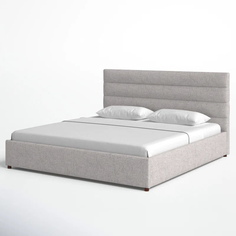 Takio – Plush Upholstered Headboard and Sturdy Frame - Timber Land Home Furniture