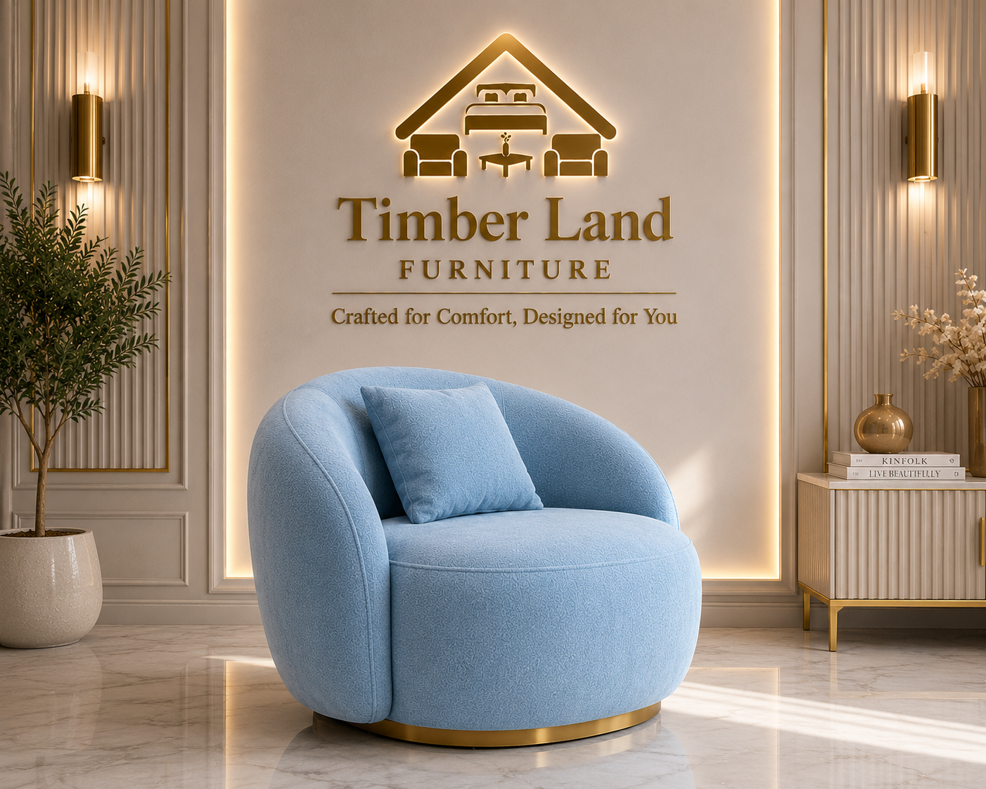 Elegant Sky Lounge Chair