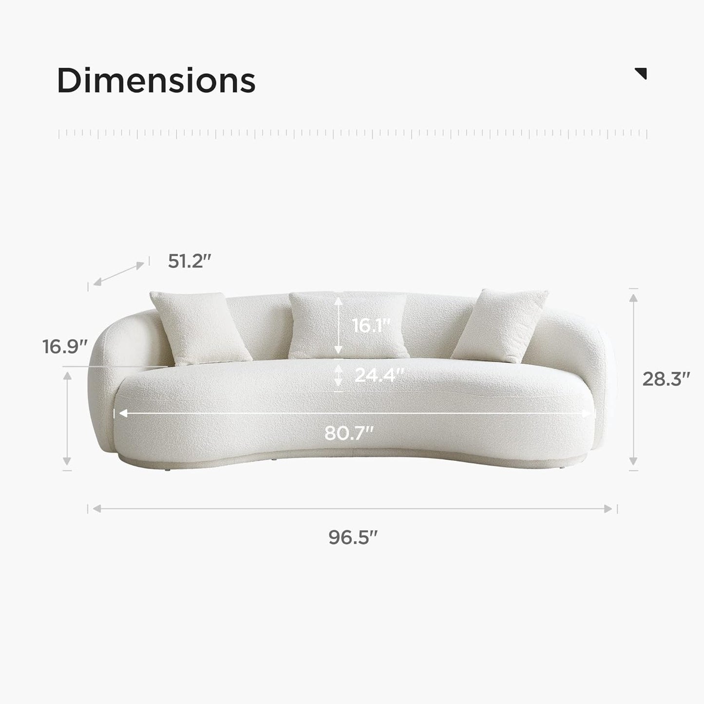 Curved Sofa – Luxury Modern Design for Contemporary UAE Homes-Timber Land Home Furniture