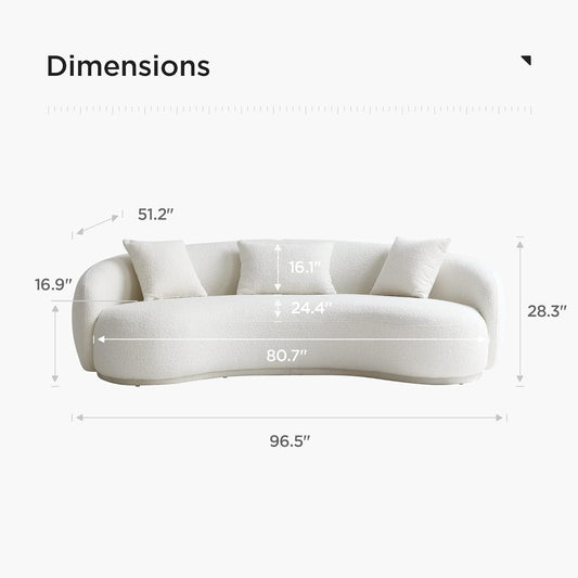 Curved Sofa – Luxury Modern Design for Contemporary UAE Homes-Timber Land Home Furniture