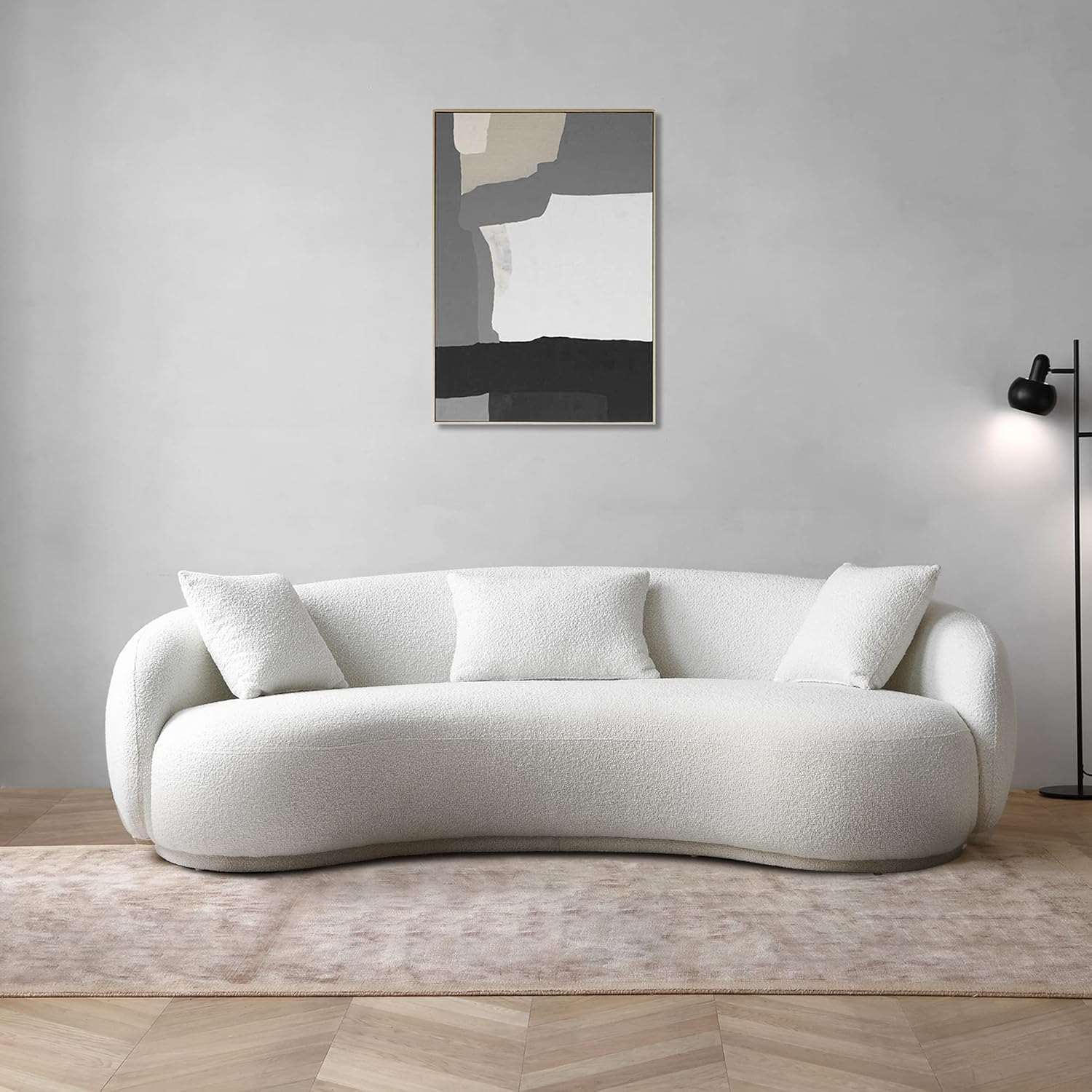 Curved Sofa – Luxury Modern Design for Contemporary UAE Homes-Timber Land Home Furniture